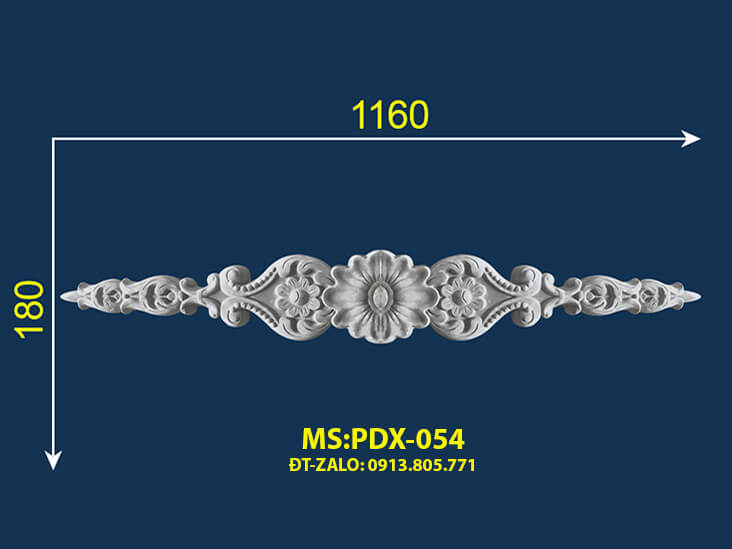 Phù điêu xi măng đúc sẵn là các tác phẩm nghệ thuật trang trí PDX054
